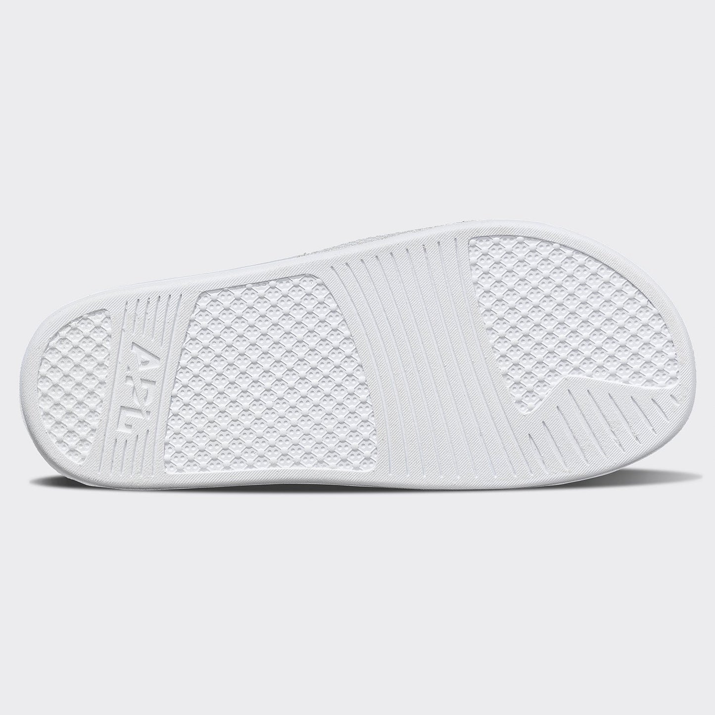 Women's Big Logo TechLoom Slide Metallic Pearl / White