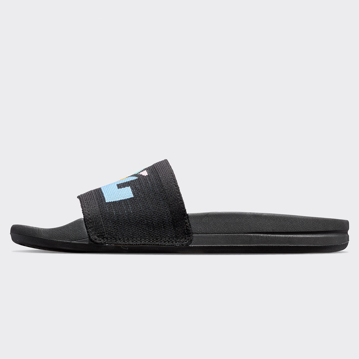 Men's Big Logo TechLoom Slide Black / Multi / Blocked