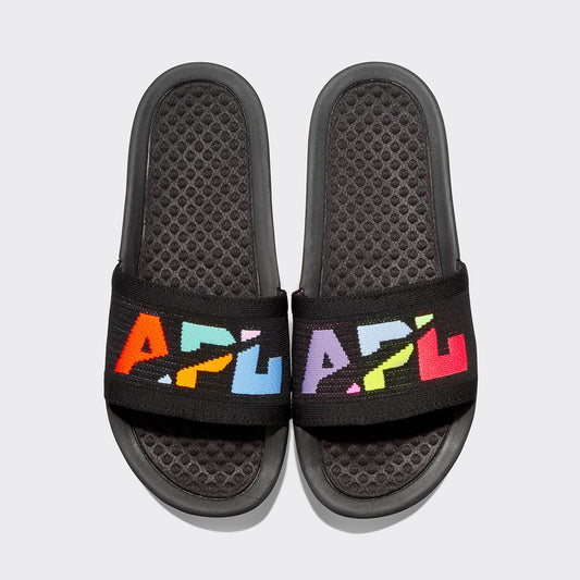 Men's Big Logo TechLoom Slide Black / Multi / Blocked