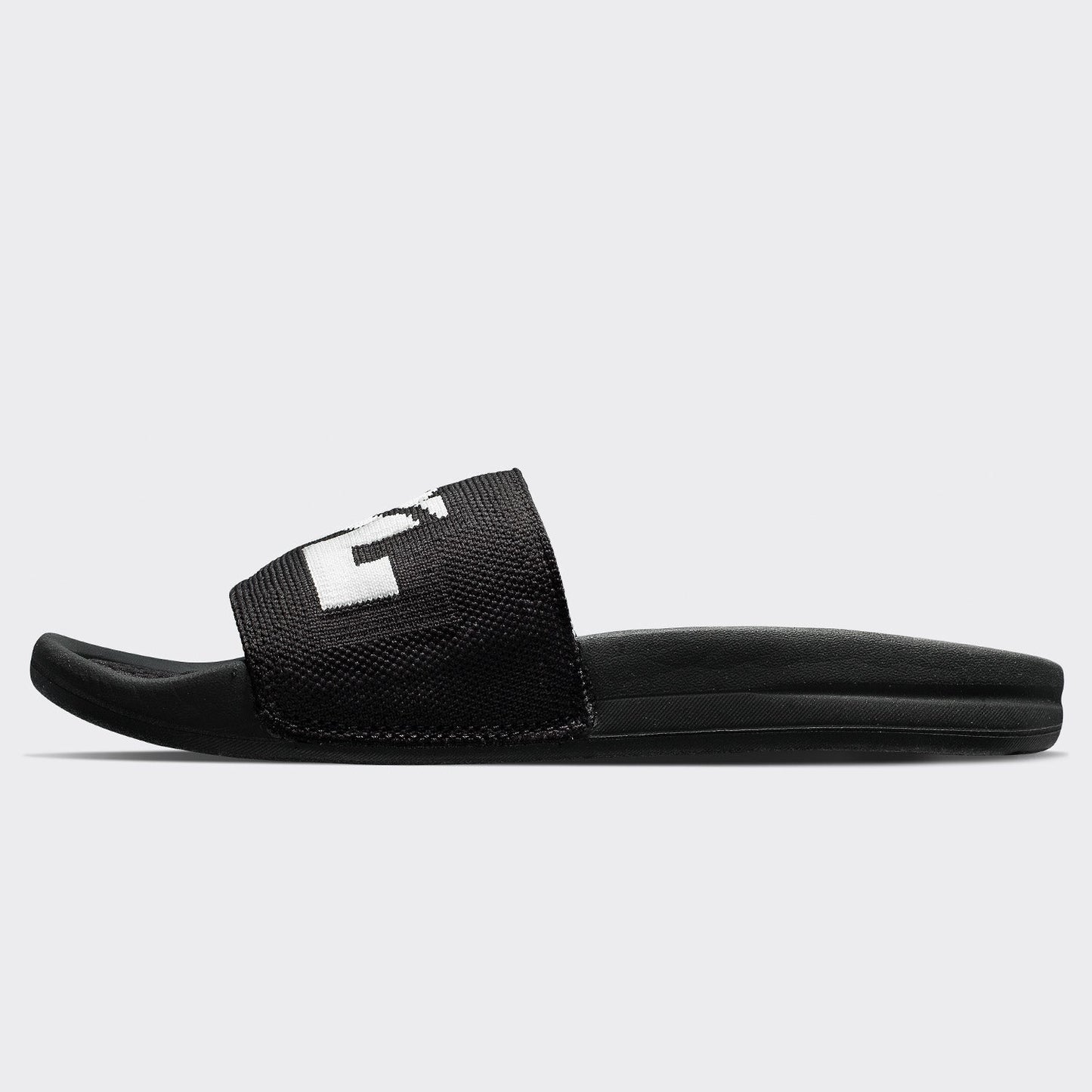 Men's Big Logo TechLoom Slide Black / Black / White