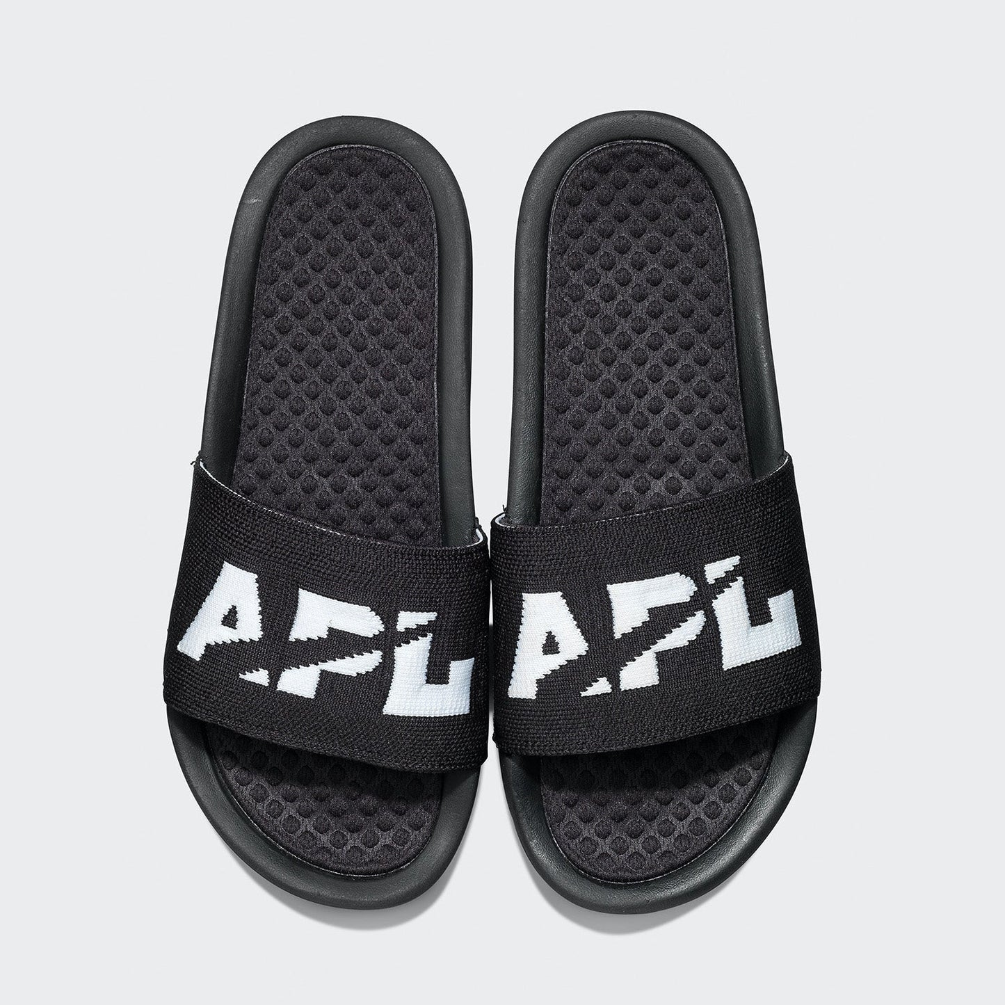 Men's Big Logo TechLoom Slide Black / Black / White