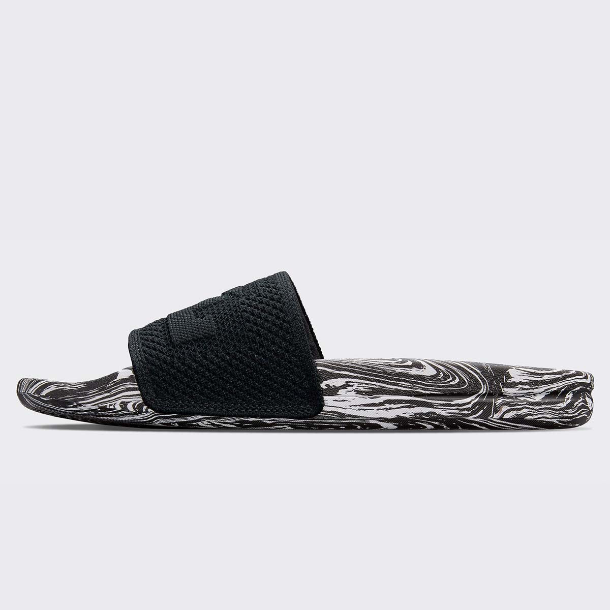 Women's Big Logo TechLoom Slide Black / White / Marble