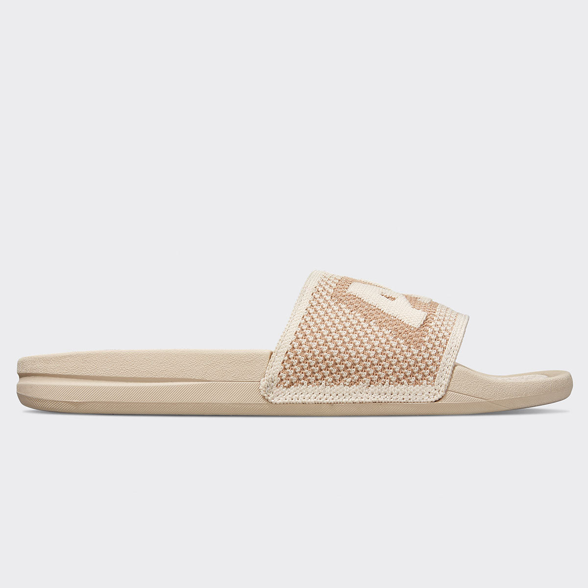 Women's Big Logo TechLoom Slide Caramel / Warm Silk