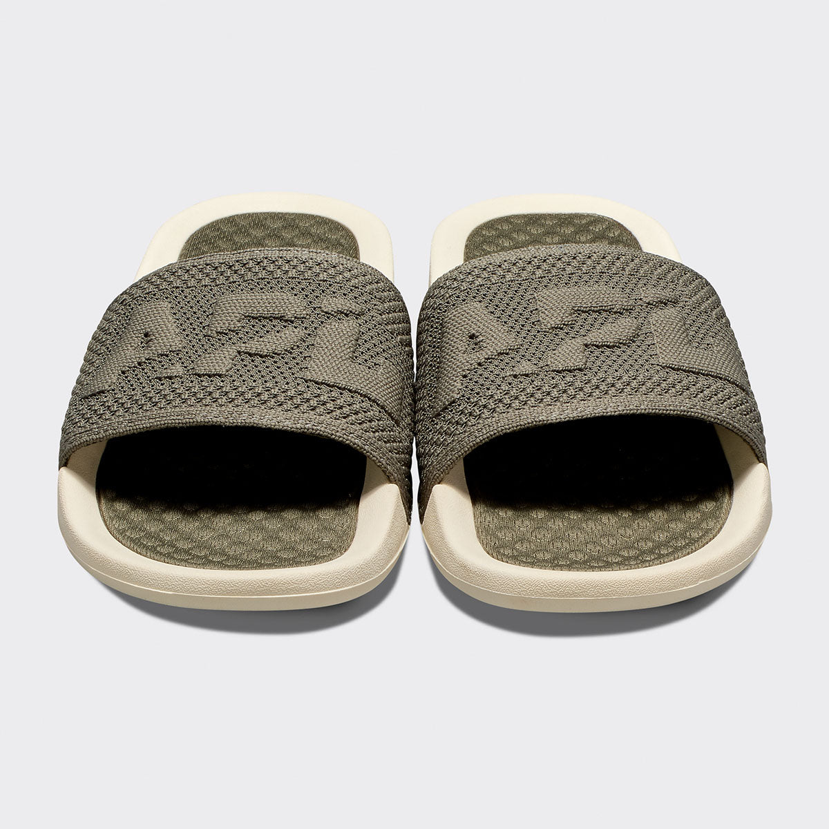 Men's Big Logo TechLoom Slide Fatigue / Pristine