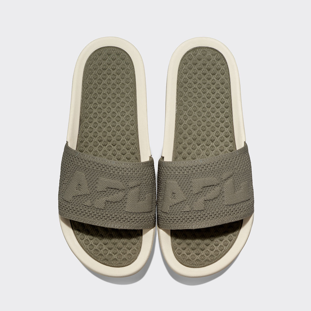 Women's Big Logo TechLoom Slide Fatigue / Pristine