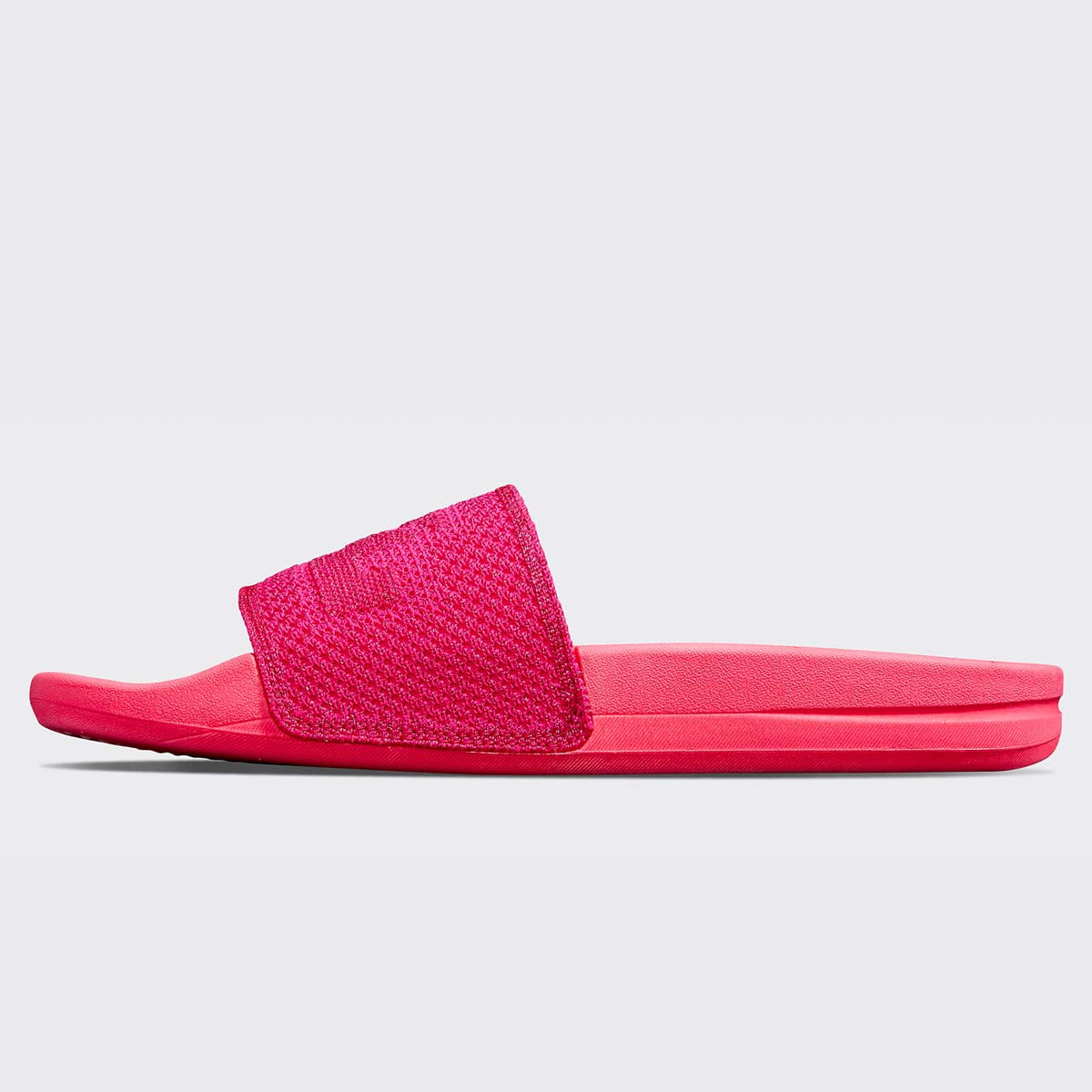 Women's Big Logo TechLoom Slide Metallic Neon Pink
