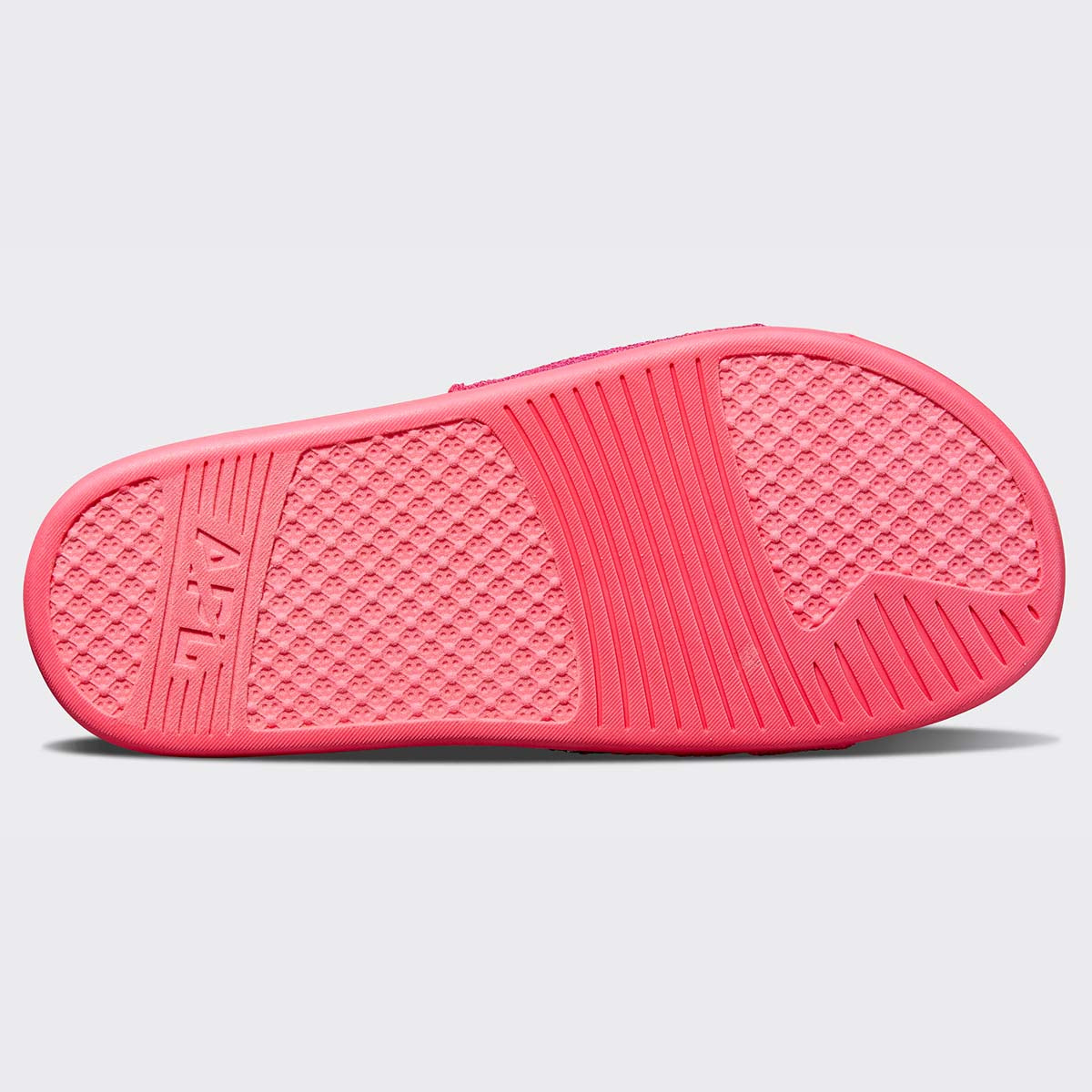 Women's Big Logo TechLoom Slide Metallic Neon Pink