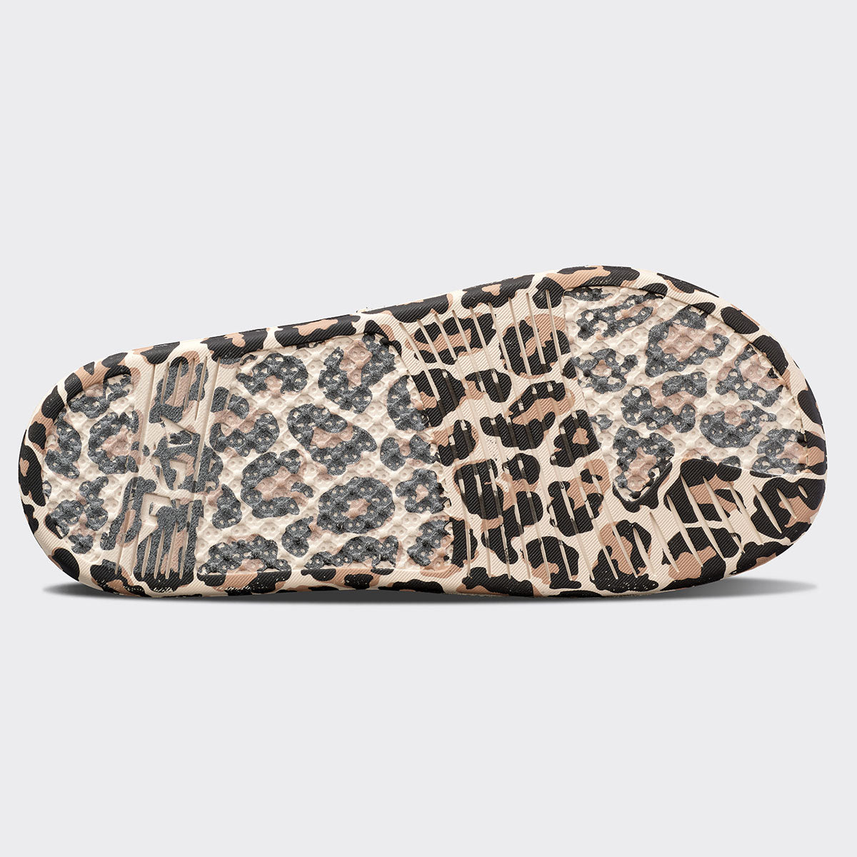 Women's Big Logo TechLoom Slide Parchment / Leopard