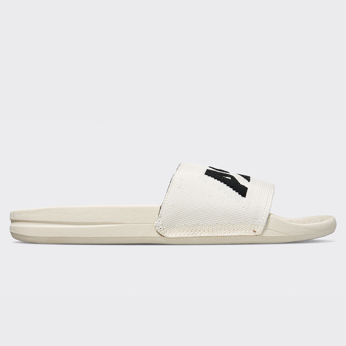 Men's Big Logo TechLoom Slide Pristine / Black