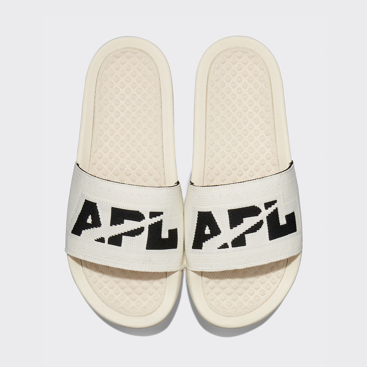 Women's Big Logo TechLoom Slide Pristine / Black
