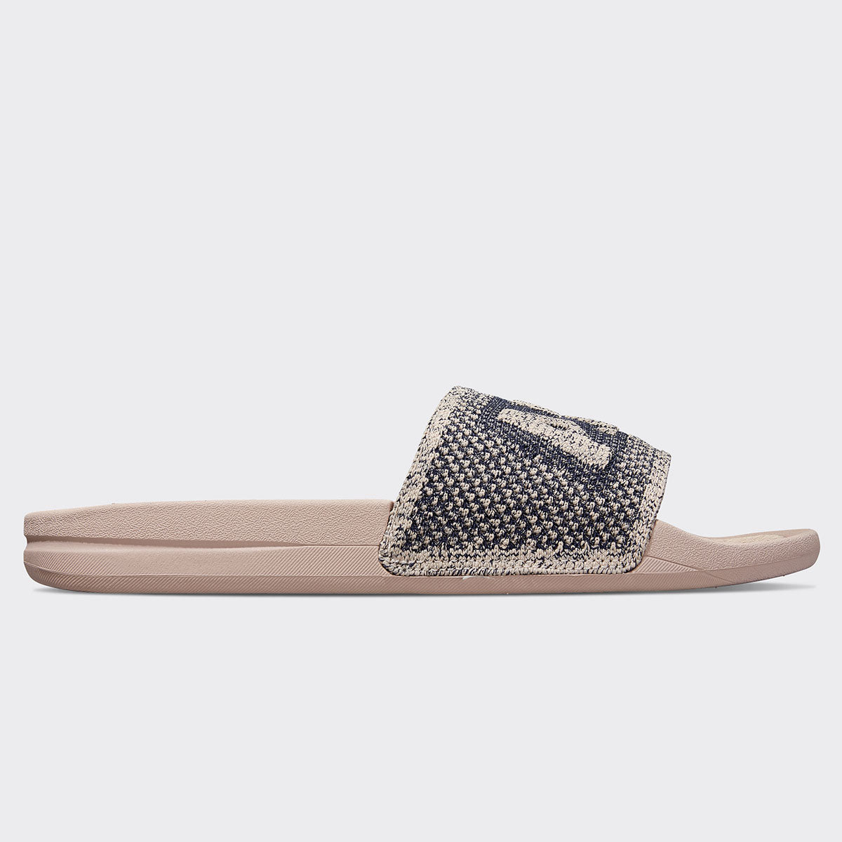 Women's Big Logo TechLoom Slide Rose Dust / Navy / Melange