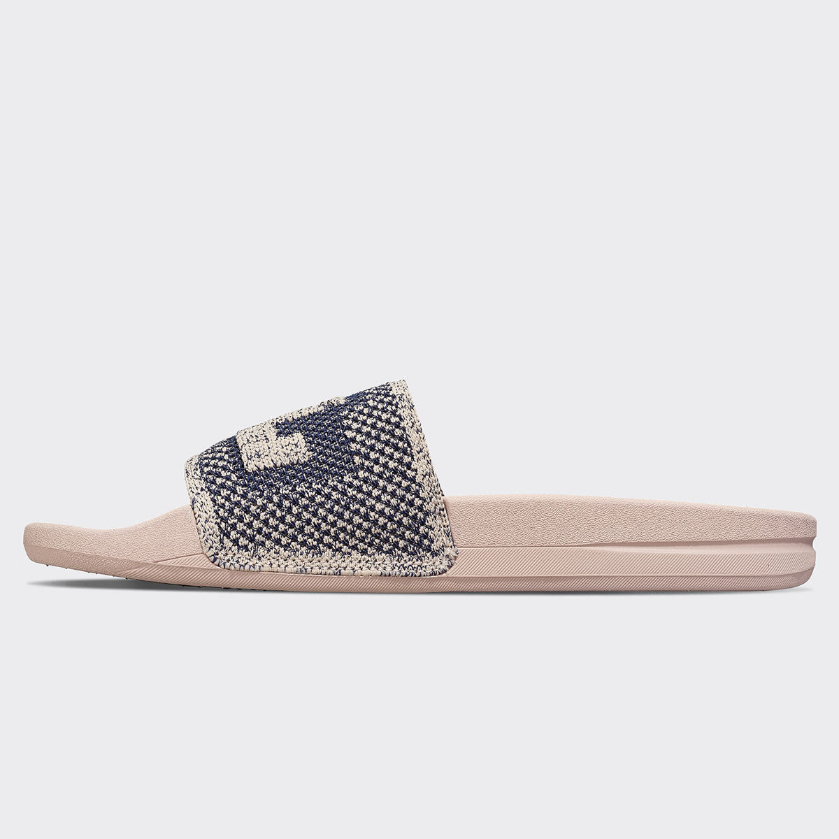 Women's Big Logo TechLoom Slide Rose Dust / Navy / Melange