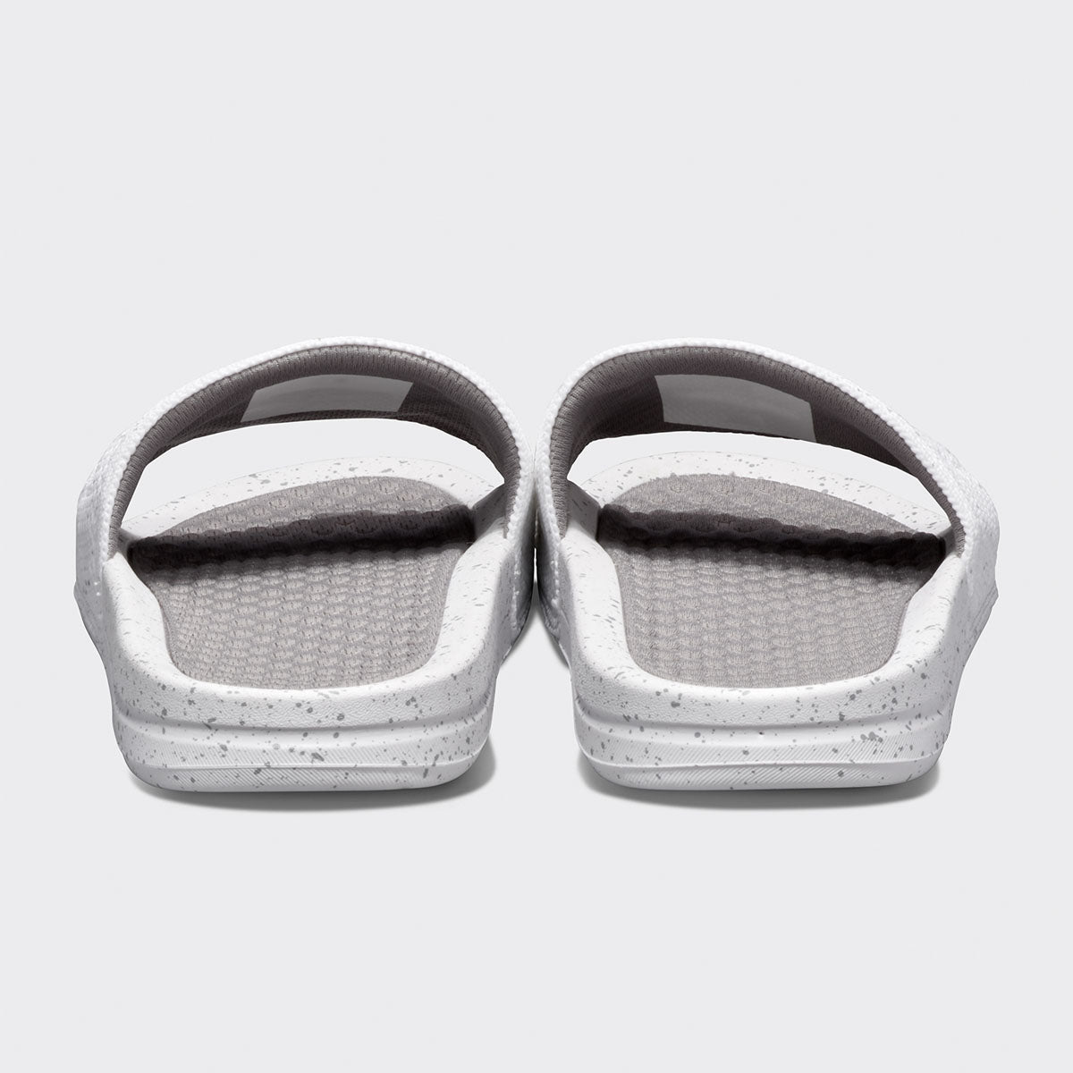 Men's Big Logo TechLoom Slide White / Cement / Speckle