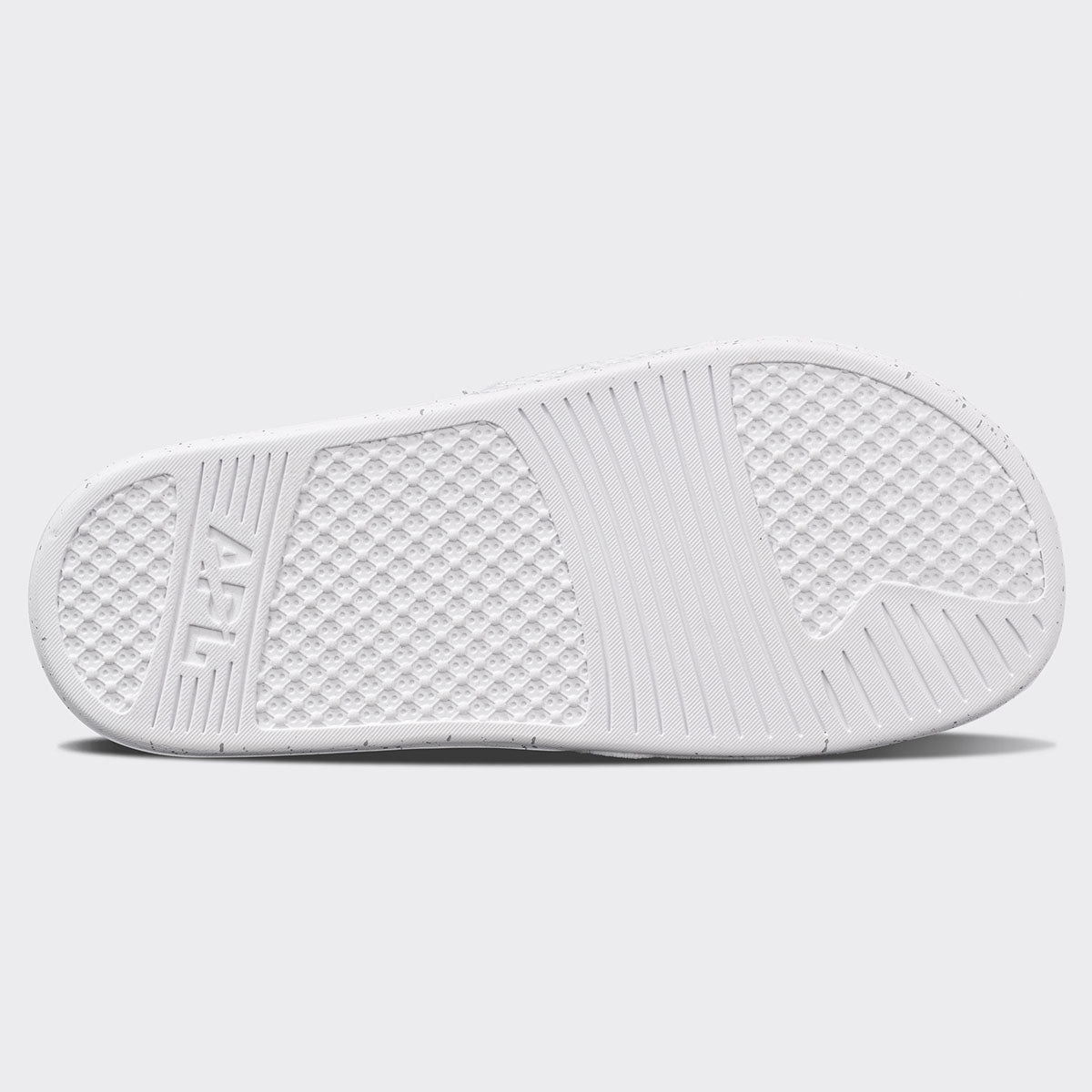 Men's Big Logo TechLoom Slide White / Cement / Speckle