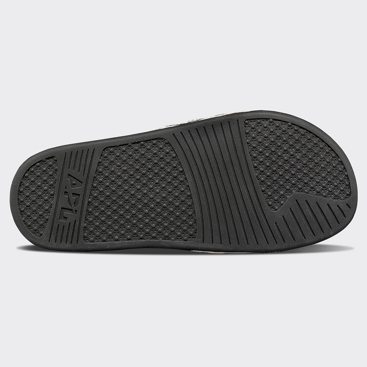 Men's Iconic Slide Black / White / Cow