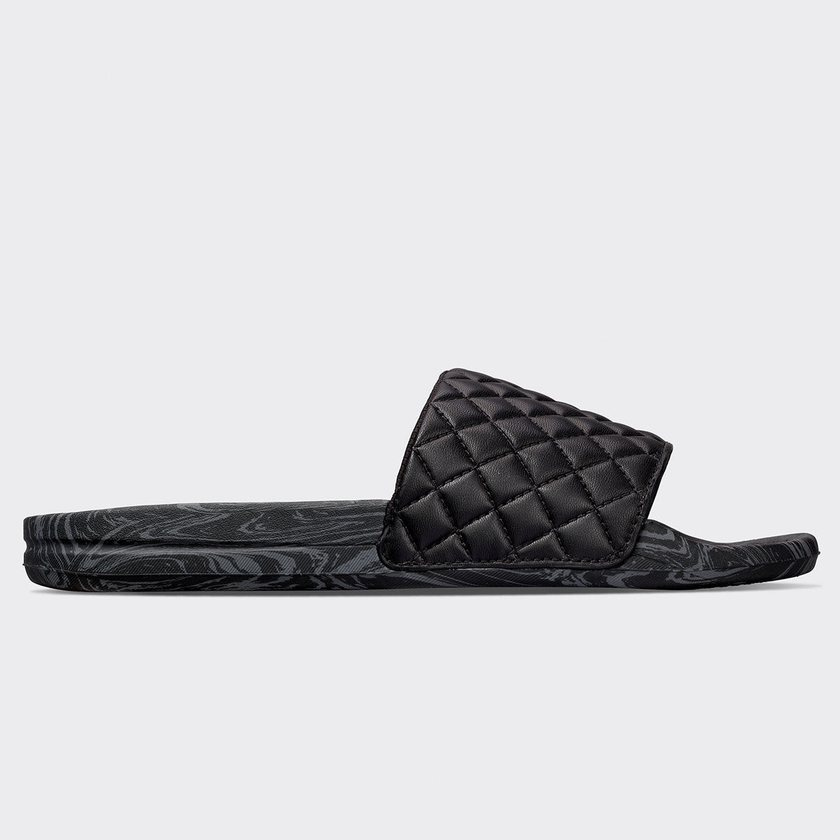 Women's Lusso Slide Black / Anthracite / Marble
