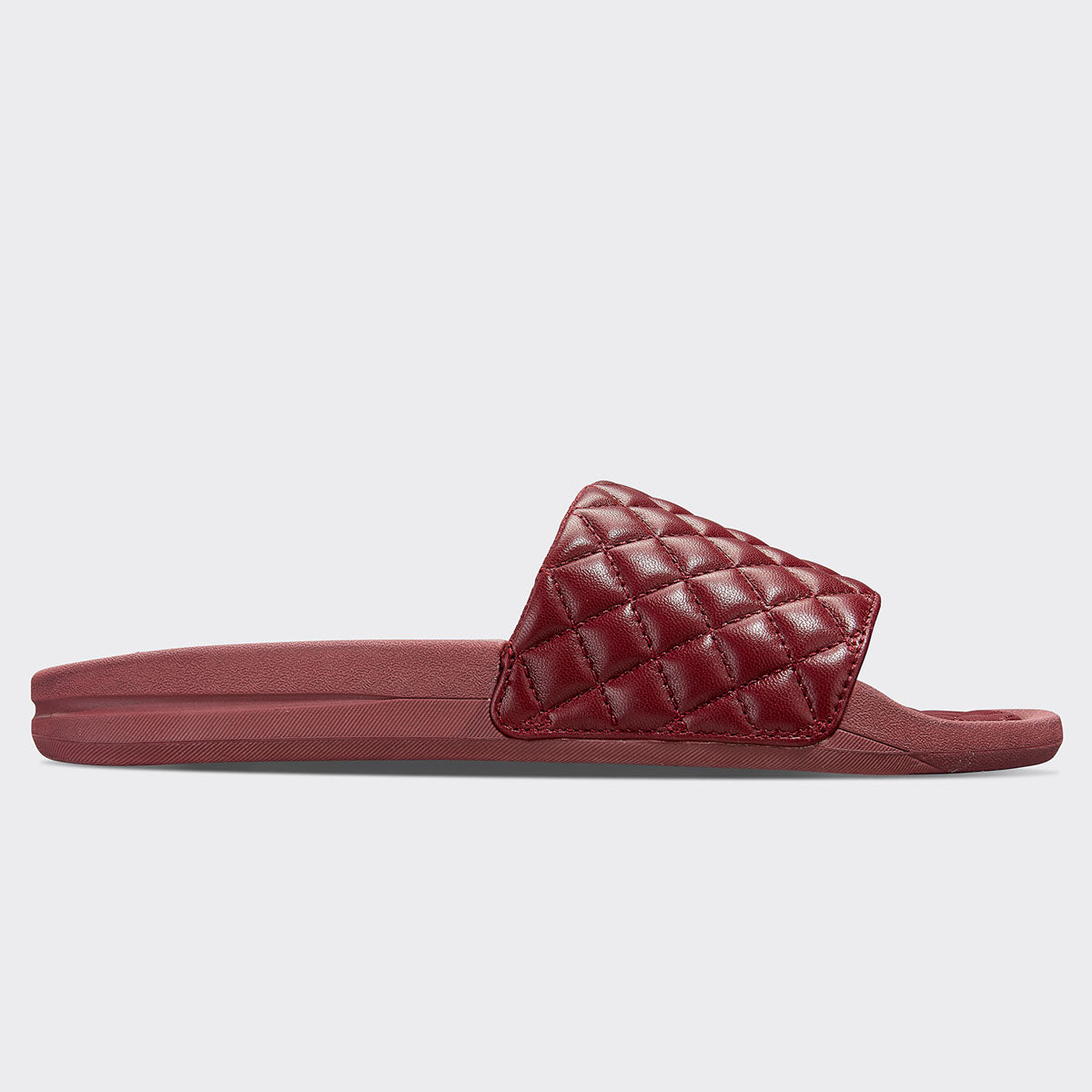 Women's Lusso Slide Burgundy