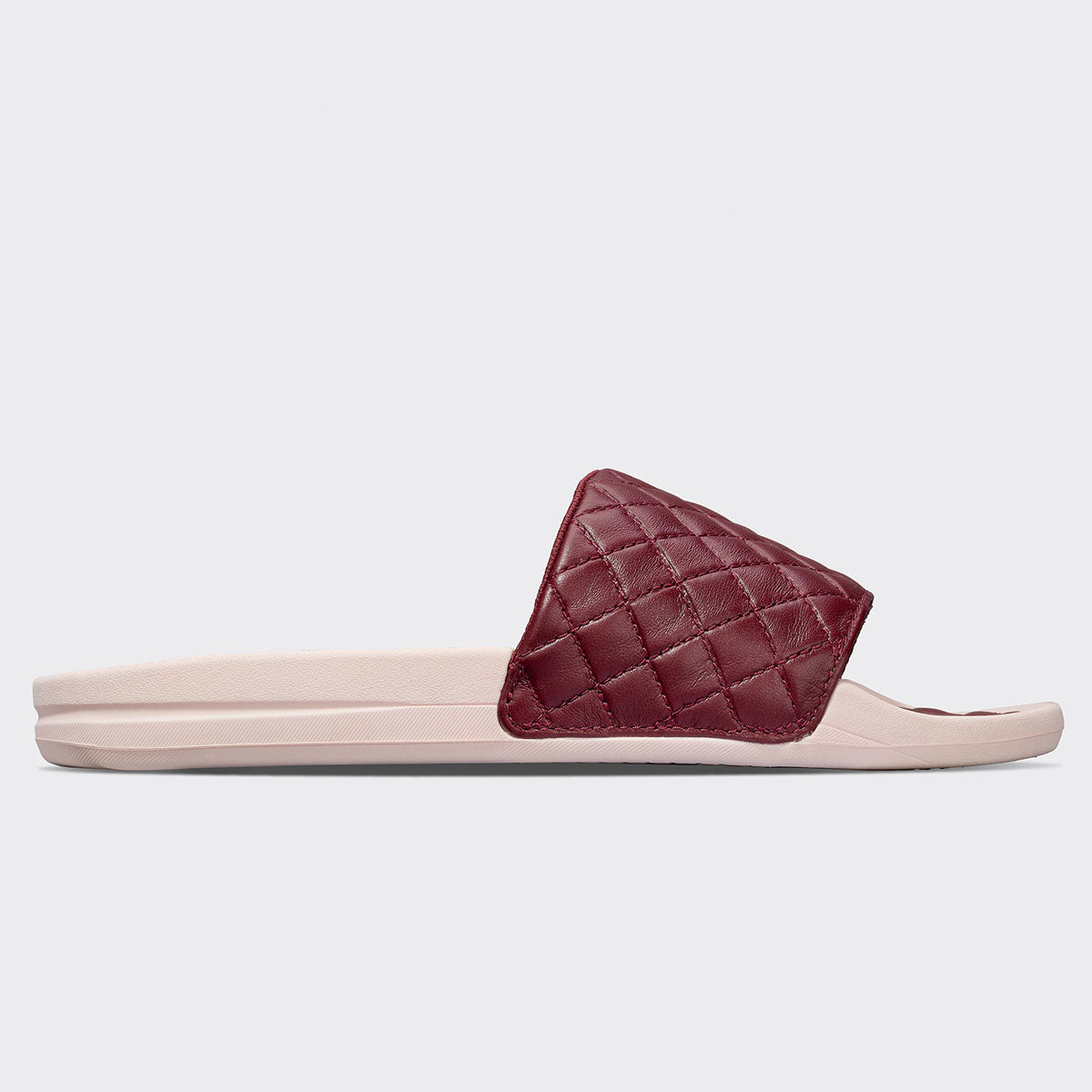 Women's Lusso Slide Burgundy / Creme