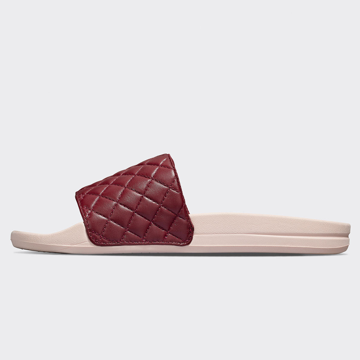 Women's Lusso Slide Burgundy / Creme