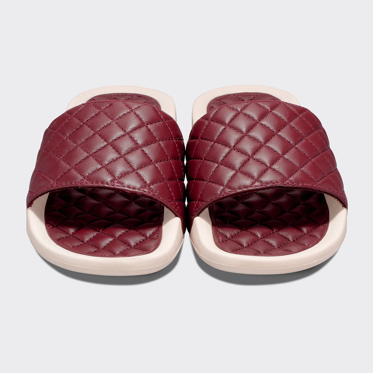 Women's Lusso Slide Burgundy / Creme