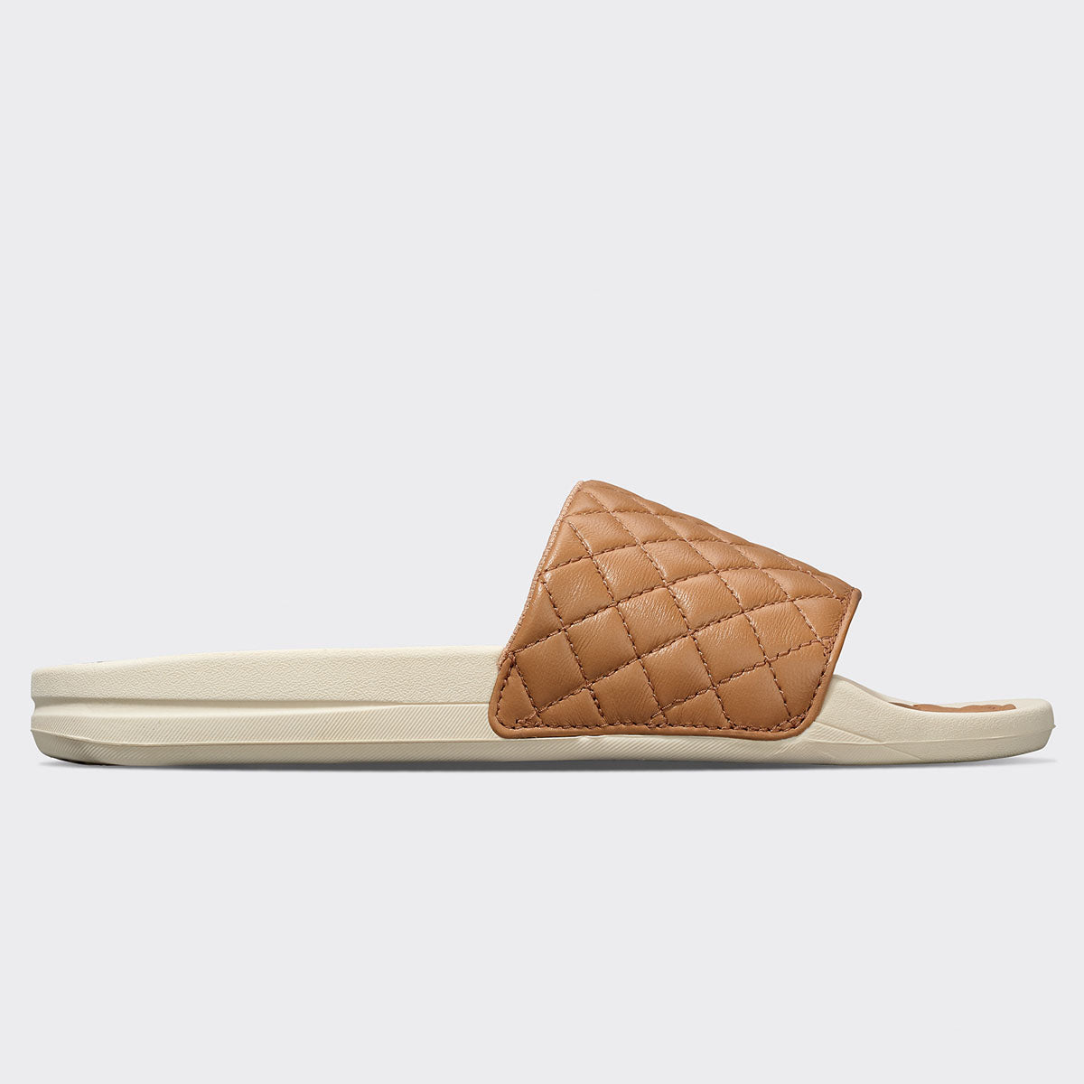 Women's Lusso Slide Caramel / Pristine
