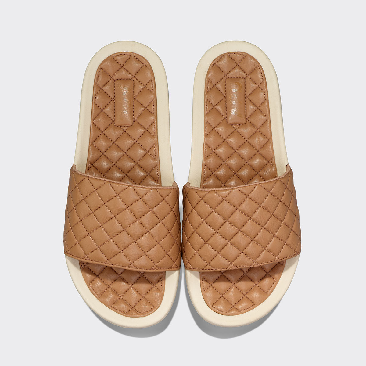 Women's Lusso Slide Caramel / Pristine