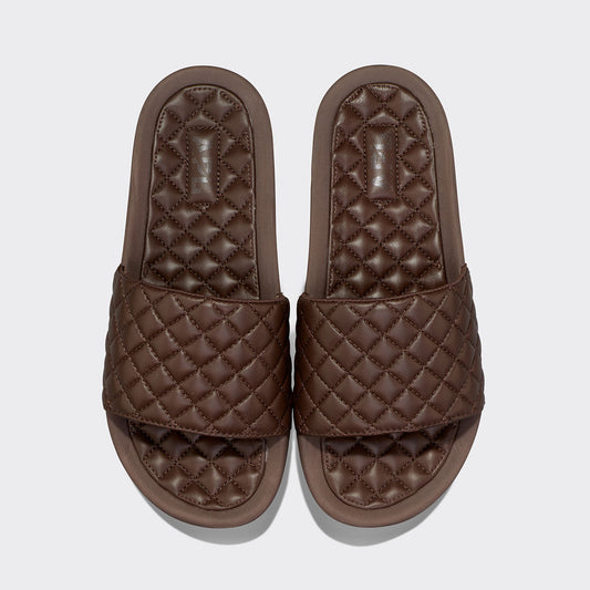 Women's Lusso Slide Chocolate