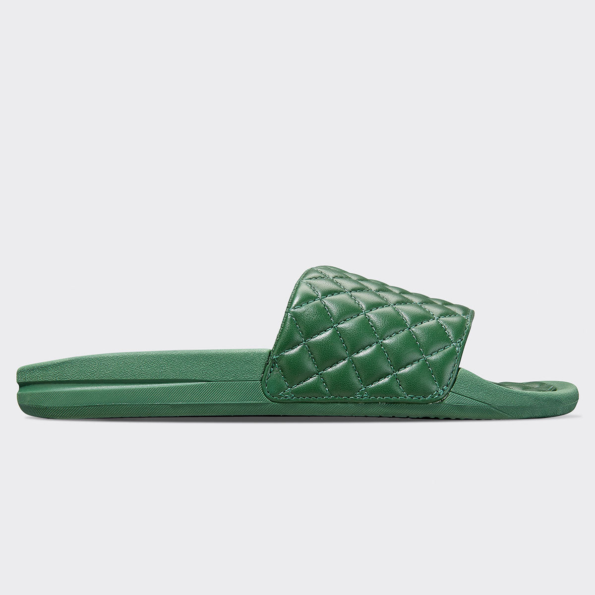 Women's Lusso Slide Dark Green