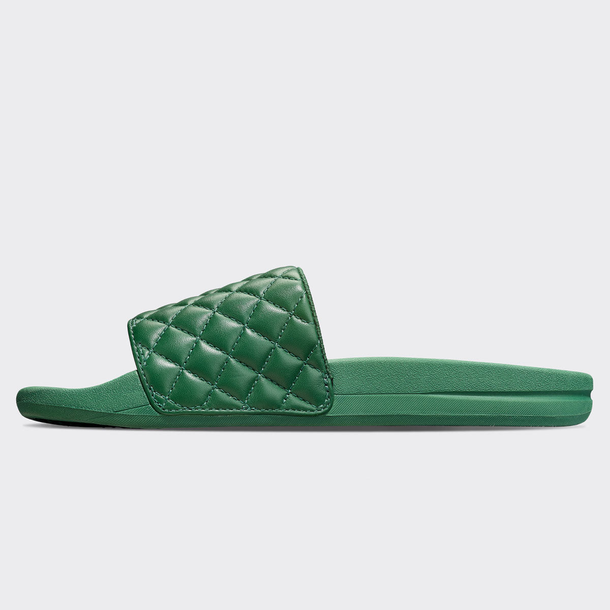 Women's Lusso Slide Dark Green