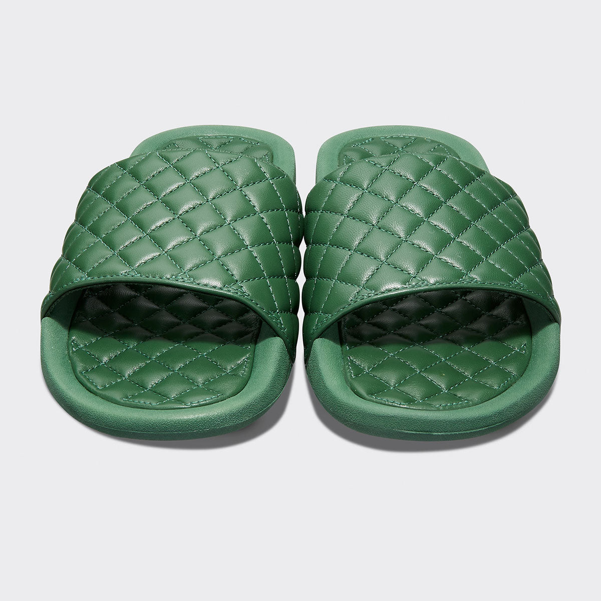Women's Lusso Slide Dark Green