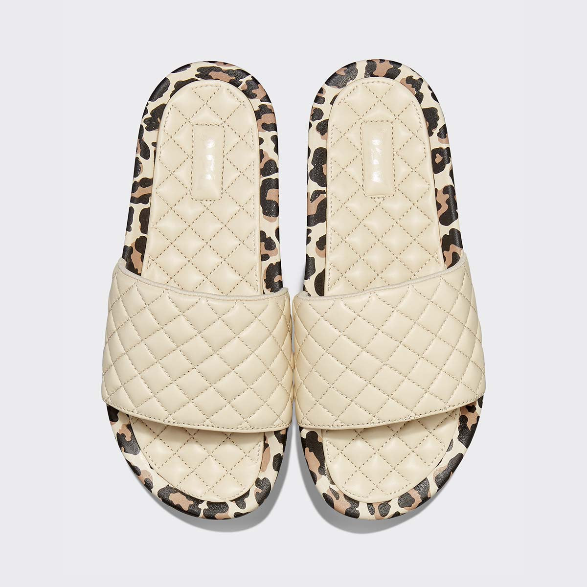 Men's Lusso Slide Parchment / Leopard