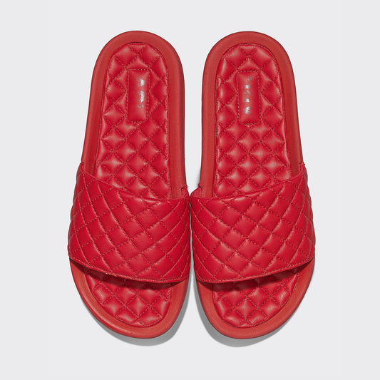 Women's Lusso Slide Red