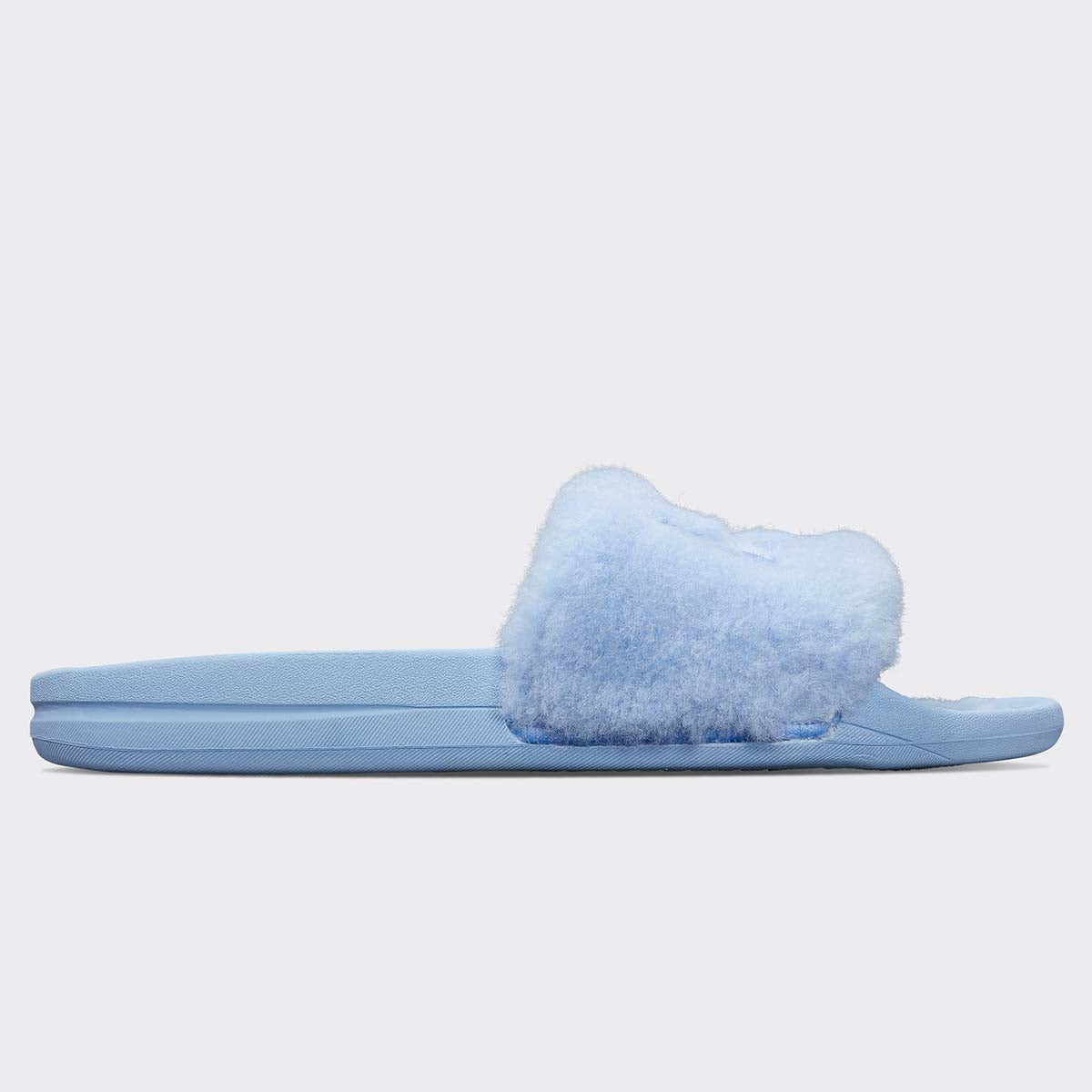 Women's Shearling Slide Ice Blue