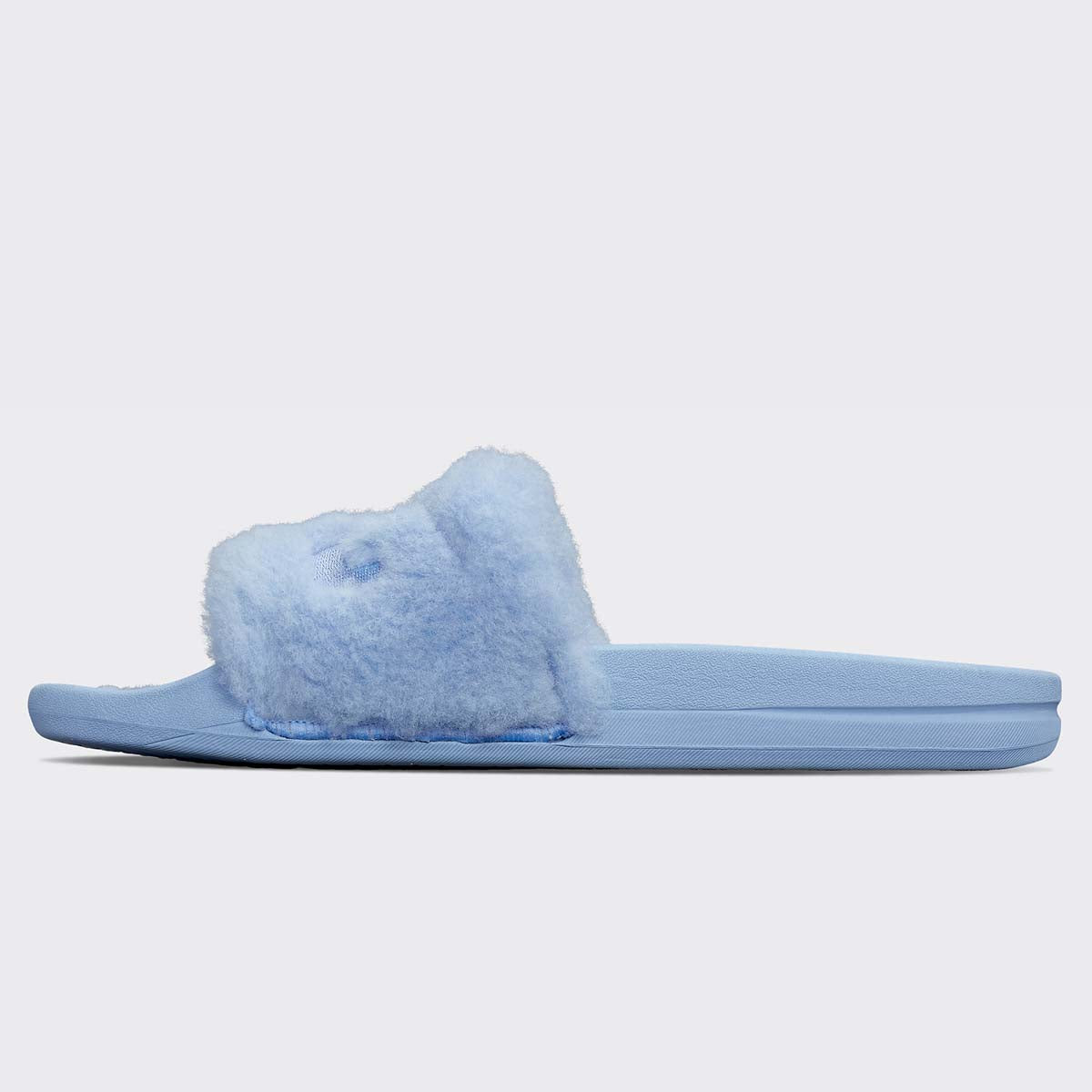 Women's Shearling Slide Ice Blue