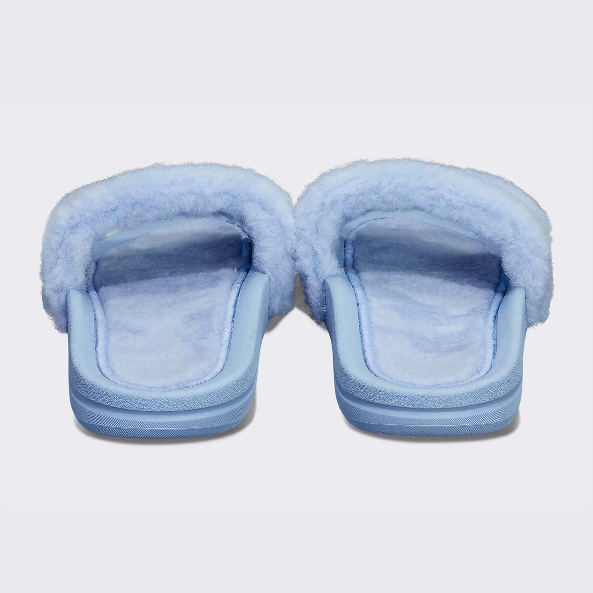 Men's Shearling Slide Ice Blue