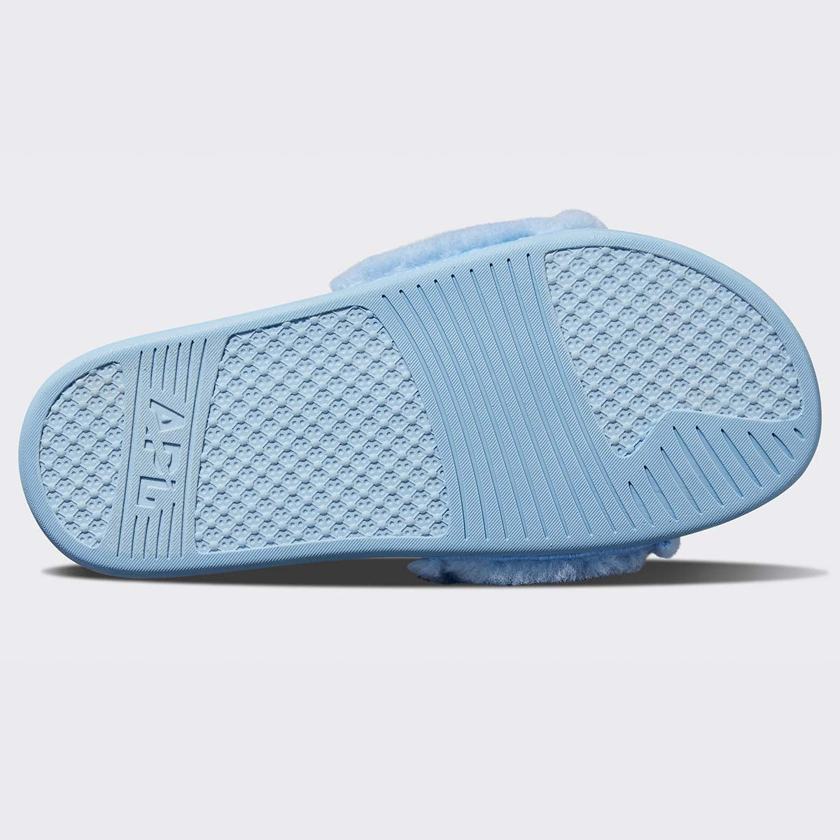 Men's Shearling Slide Ice Blue