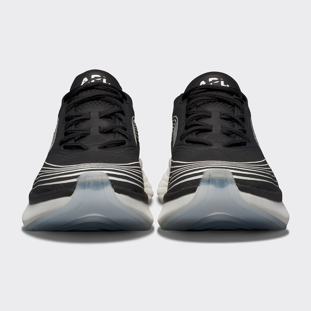 Men's Streamline Black / White / White