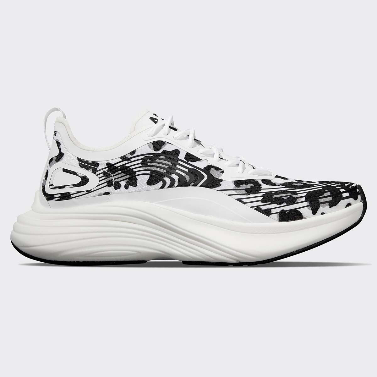 Women's Streamline White / Black / Leopard