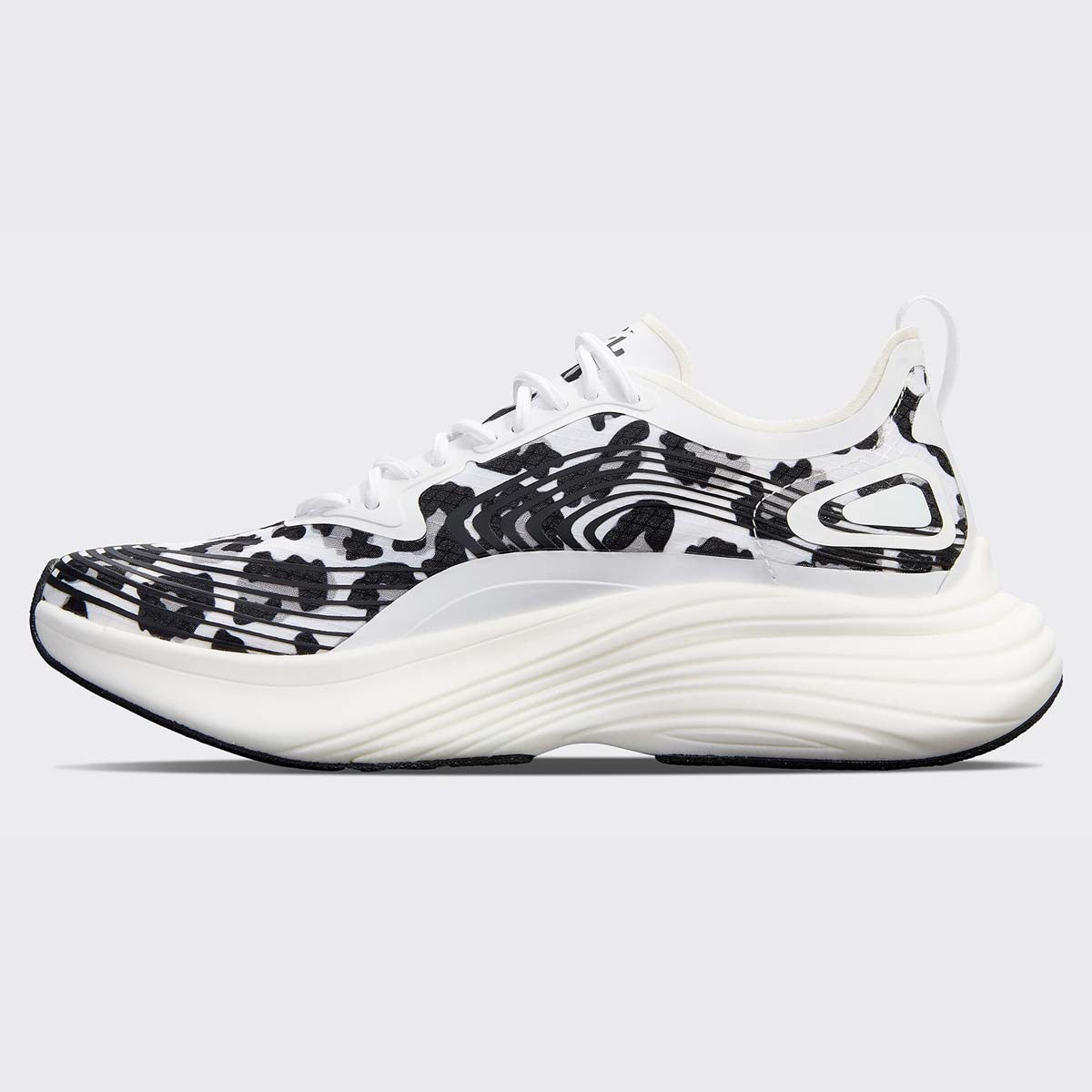 Women's Streamline White / Black / Leopard