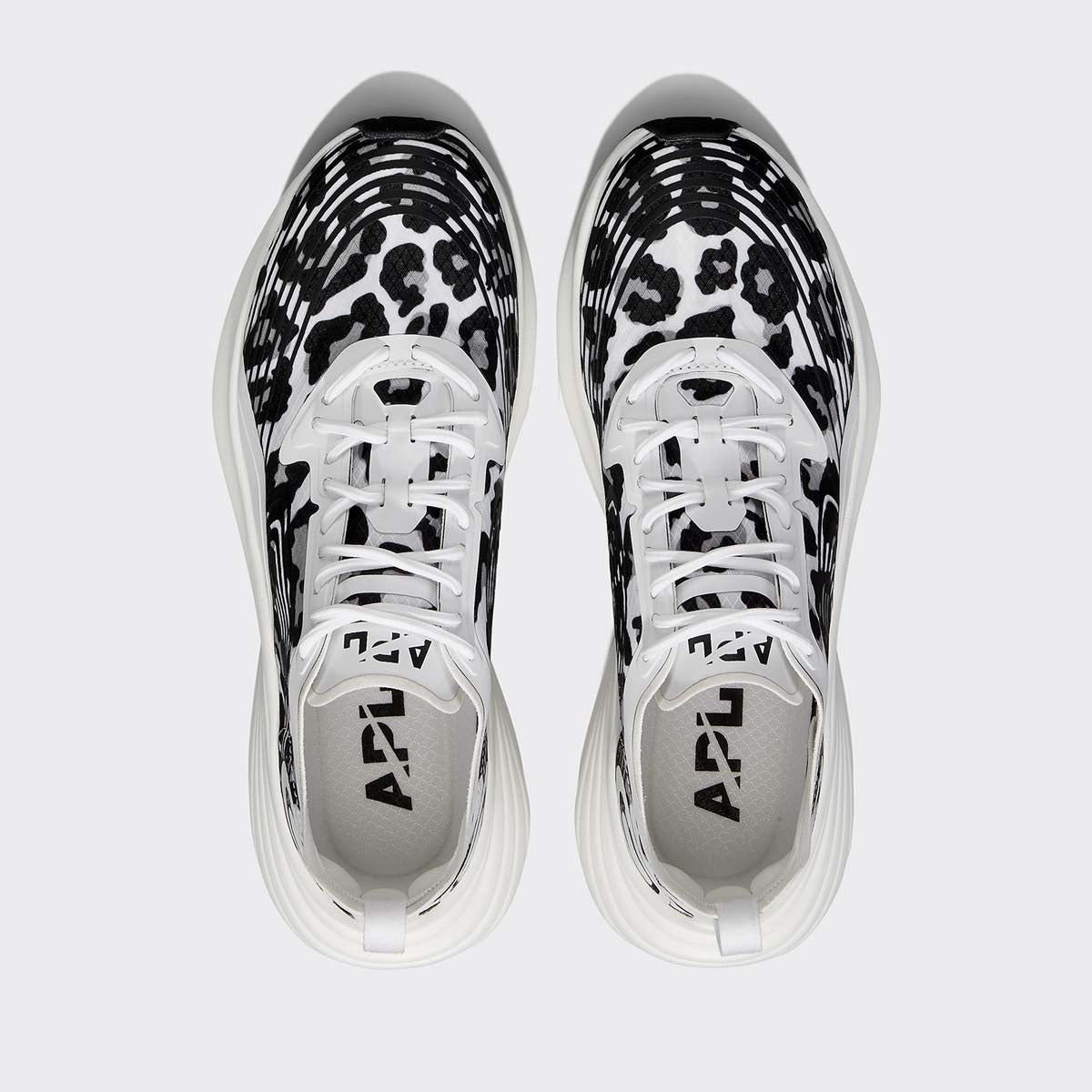 Women's Streamline White / Black / Leopard