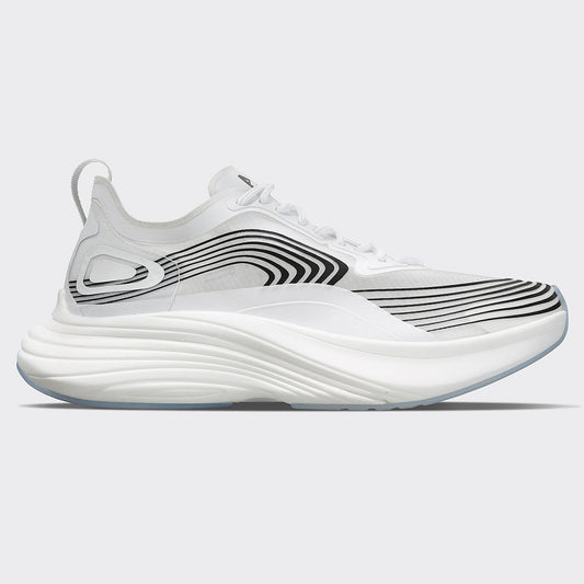 Men's Streamline White / White / Black