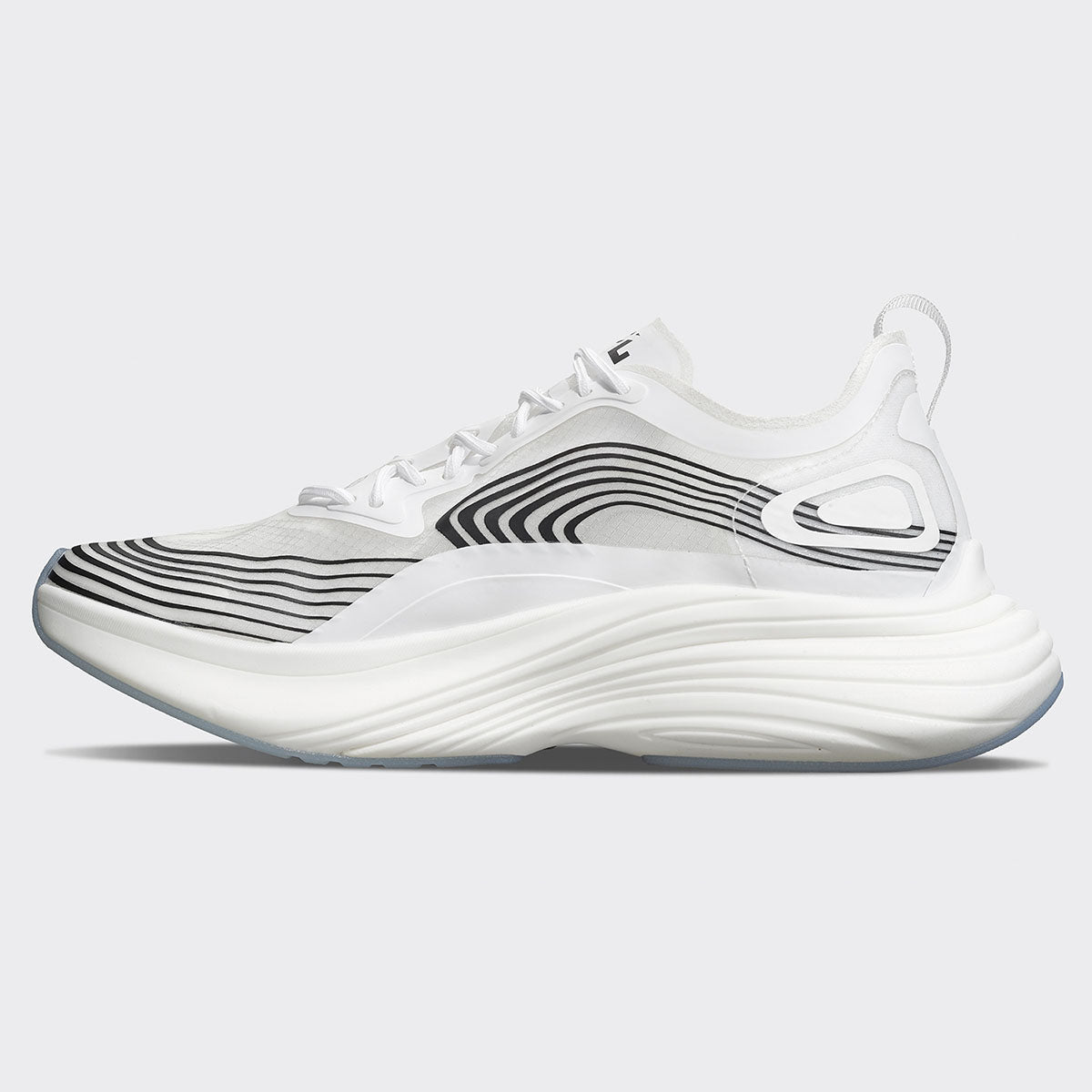 Women's Streamline White / White / Black