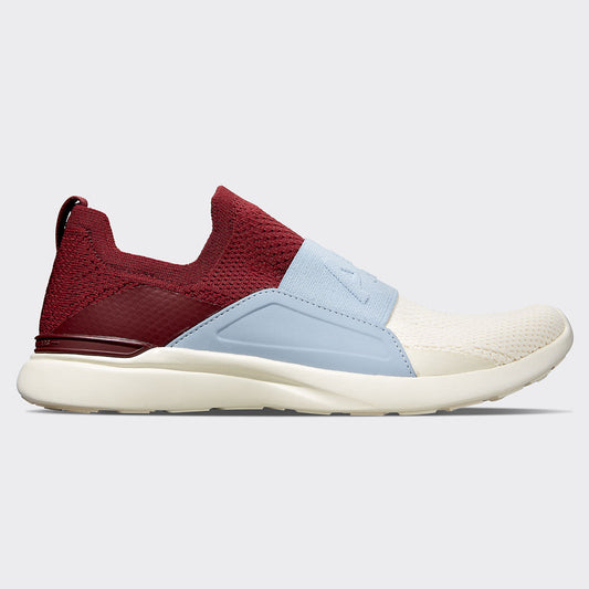 Women's TechLoom Bliss Burgundy / Forged Blue / Pristine