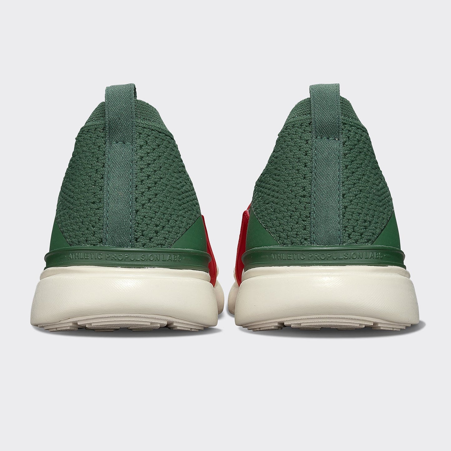 Men's TechLoom Bliss Dark Green / Red / Pristine