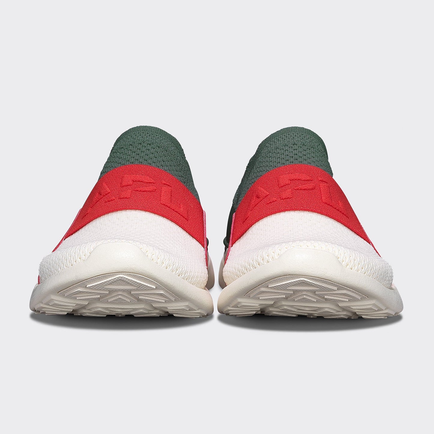 Women's TechLoom Bliss Dark Green / Red / Pristine