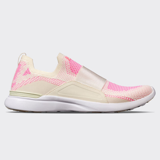 Women's TechLoom Bliss Pristine / Fusion Pink