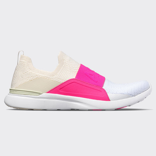 Women's TechLoom Bliss Pristine / Fusion Pink / White