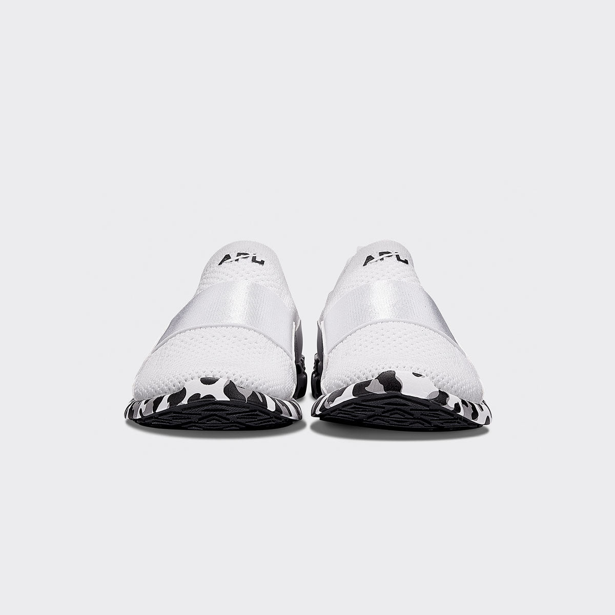 Youth's TechLoom Bliss White / Black / Leopard