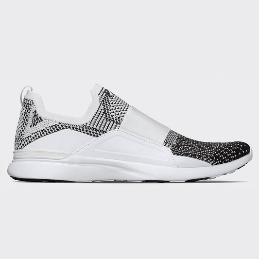 Men's TechLoom Bliss White / Black / Ombre