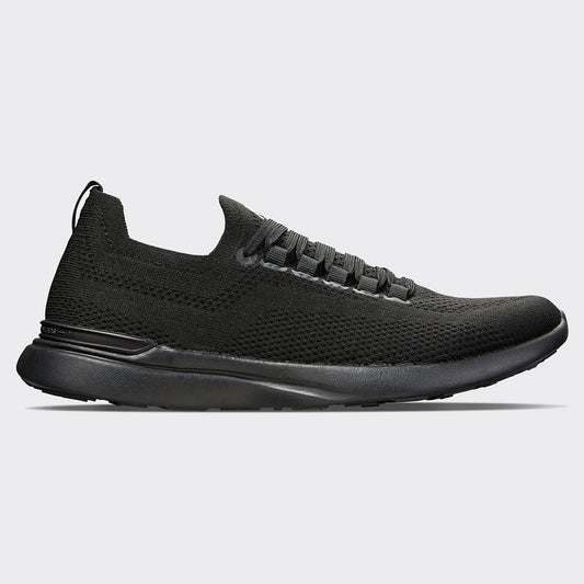 Men's TechLoom Breeze Black / White / Black